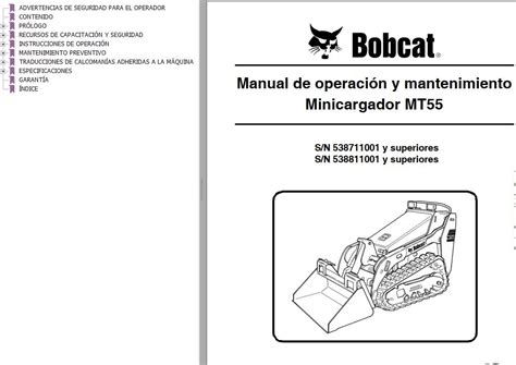 bobcat mt55 skid steer|bobcat mt55 manual.